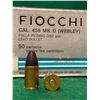 Image 4 : CAL  455 MKII Webley Factory Lead Bullet Cartridges