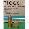 Image 4 : CAL  455 MKII Webley Factory Lead Bullet Cartridges