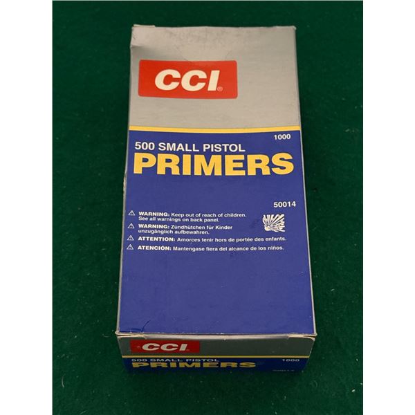 Small Pistol Primers CCI