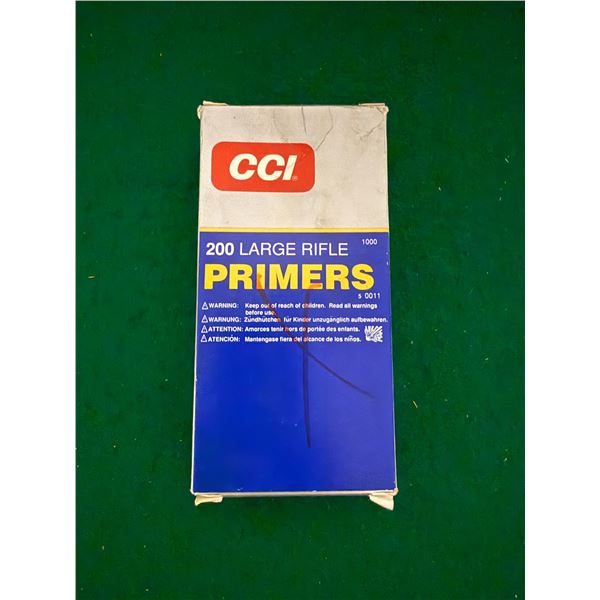 Large Rifle Primers CCI