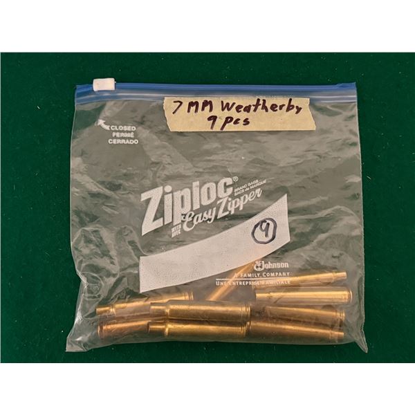 7 mm Weatherby Brass