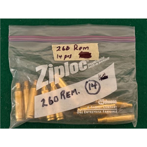 260 Rem Brass