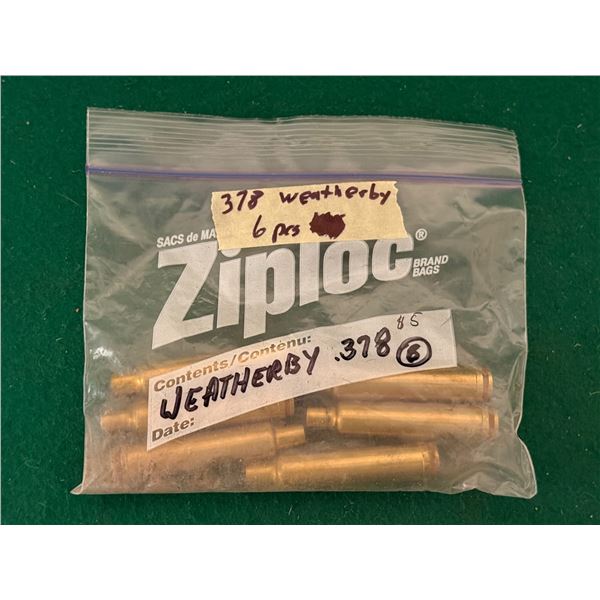 .378 Mag Weatherby Brass