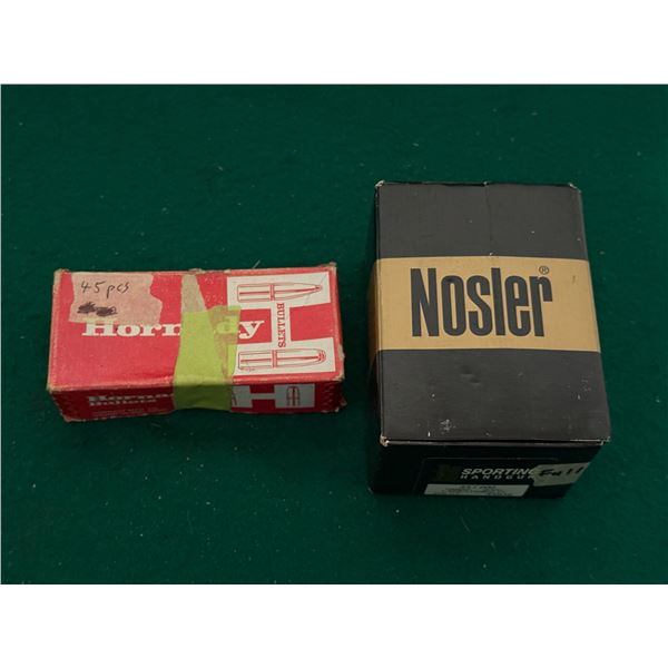 44 CAL 200 Gr Hollow Point Hornady and Nosler Bullets