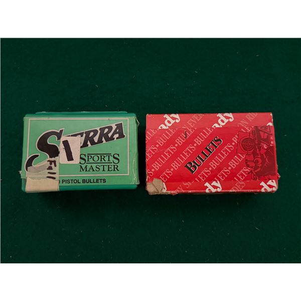 45 CAL Sierra and Hornady Bullets