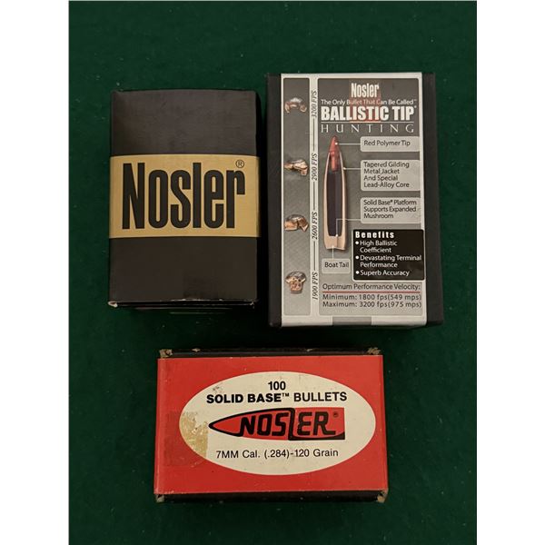 7 mm Nosler Bullets