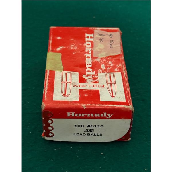 .535 Hornady Lead Balls