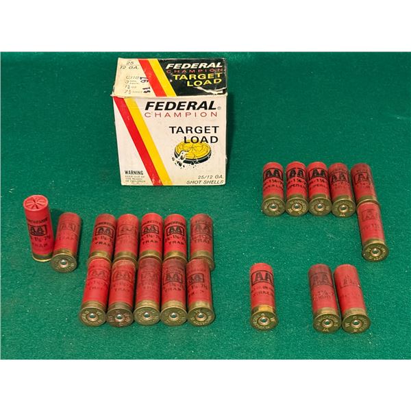 12 Ga Winchester Mixed Shotshells in Federal Box