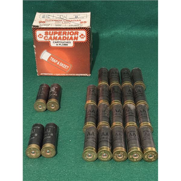 12 Ga Winchester Mixed Shotshells in Superior Canadian Box