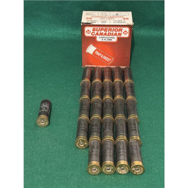 12 Ga Winchester Mixed Shotshells in Superior Canadian Box