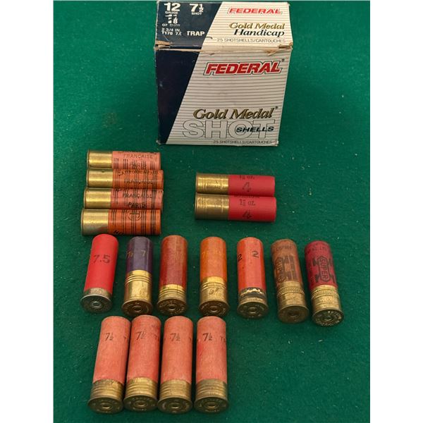 12 Ga Mixed Shotshells in Federal Box