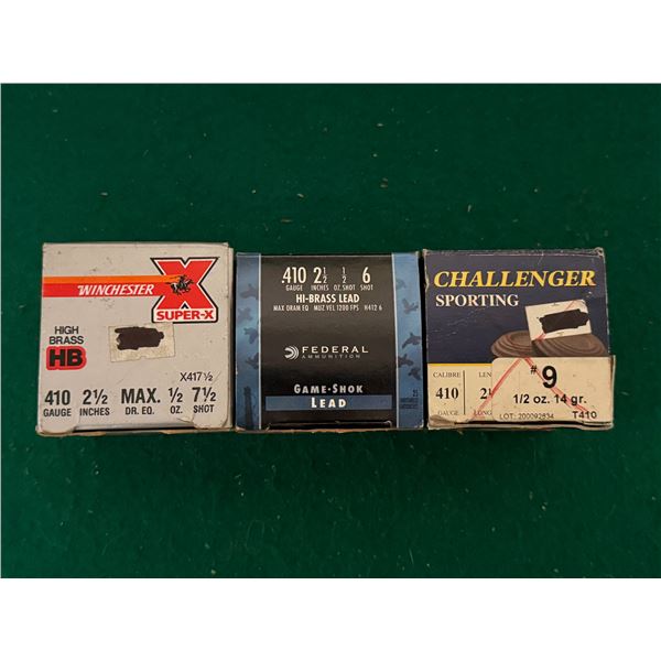 .410 Ga Mixed Shotshells