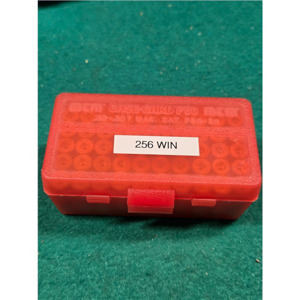 New .256 Winchester Unprimed Brass  50 Count
