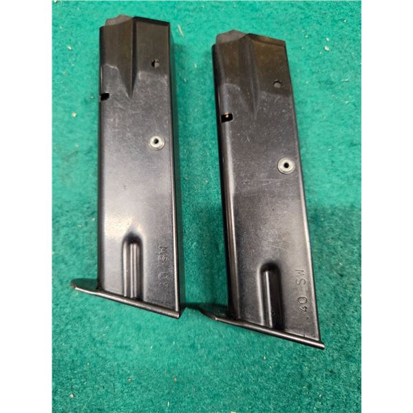 2  .40 S&W Magazines Possibly CZ