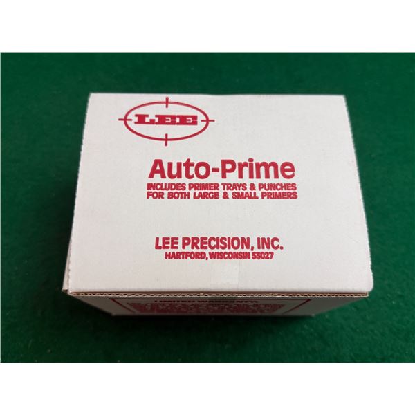 Lee Auto-Prime with Trays & Punches for Large & Small Primers
