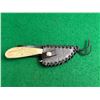 Image 1 : Michael Igo Custom Fixed Blade Hunting Knife with Specialty Leather Sheath.