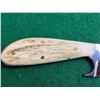Image 6 : Michael Igo Custom Fixed Blade Hunting Knife with Specialty Leather Sheath.
