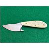 Image 7 : Michael Igo Custom Fixed Blade Hunting Knife with Specialty Leather Sheath.