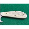 Image 9 : Michael Igo Custom Fixed Blade Hunting Knife with Specialty Leather Sheath.