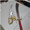 Image 1 : Vintage Chinese Warlord Dadao and  "Flaming Dragon" Dagger / Trench Knife