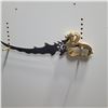 Image 3 : Vintage Chinese Warlord Dadao and  "Flaming Dragon" Dagger / Trench Knife