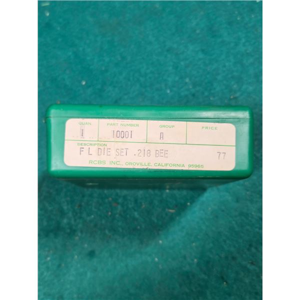 RCBS .218 Bee Reloading Dies