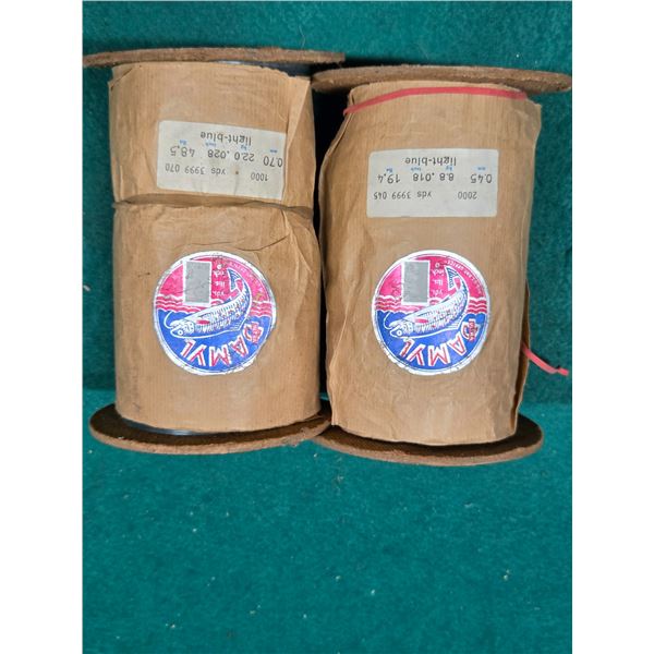 Damyl 19.5# & 48.5# light blue  Fishing Line