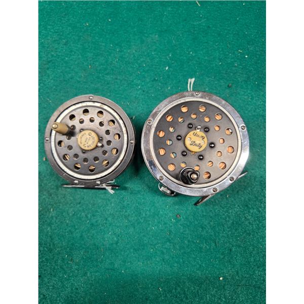 Vintage Fjord Heavy Duty 4" Reel & Pflueger Medalist 3.5" Reel