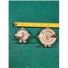 Image 1 : Antique Hendrx 2 1/4" Fishing Reel & a 1 1/2"  Fishing Reel