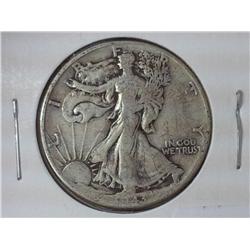 1943 Walking liberty half dollar