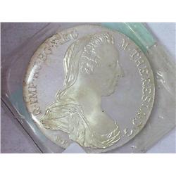 1780 Austria Maria Theresia Thaler (Proof) Silver