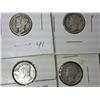 1931, 34-D, 45-P And 45-D Mercury Dimes