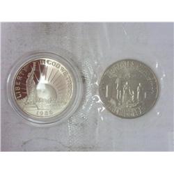 1986-D & 1986-S SOL Halves, (UNC & Proof)