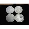 Image 1 : 4 Assorted Barber Quarters