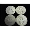 Image 2 : 4 Assorted Barber Quarters