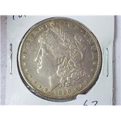 1890-S Morgan Silver Dollar