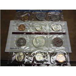 1968 US Mint UNC Set P/D/S