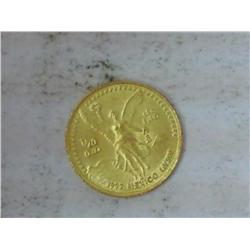1992 Mexico 1/20 Ounce Gold Libertad (UNC)