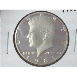 1981-S Kennedy Half Dollar (Gem Proof)