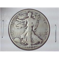 1927-S Walking Liberty Half Dollar