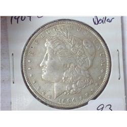 1904-O Morgan Silver Dollar
