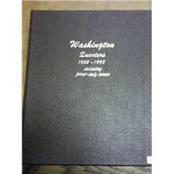 Dansco Album Of Washington Quarters (96 Coins)