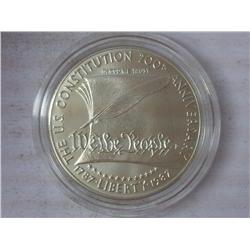 1987 US Constitution (UNC) Silver Dollar