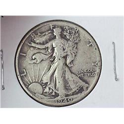 1940 Walking Liberty Half Dollar