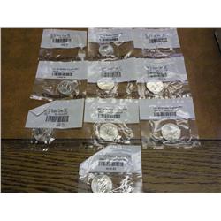 10 Assorted State Quarters (UNC) All P's