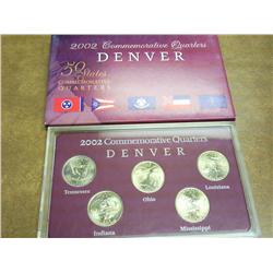 2002-D Commemorative Quarter Set