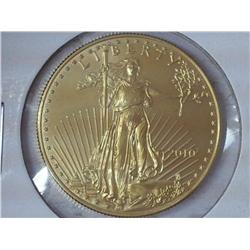 2010 $50 American Eagle Gold 1 Ounce (UNC)