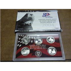 2004 US 50 State Quarters Silver Proof Set