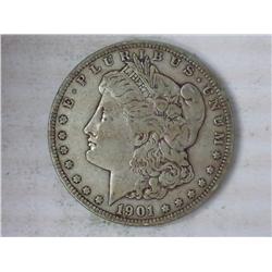 1901 Morgan Silver Dollar
