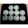 Image 1 : 10 Assorted Jefferson 35% Silver War Nickels